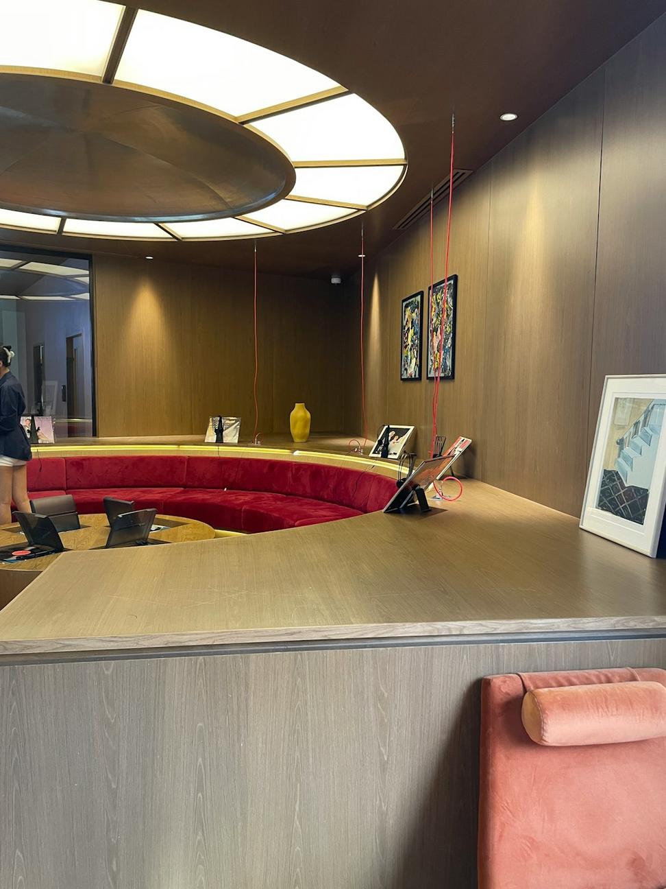 Hotel reception